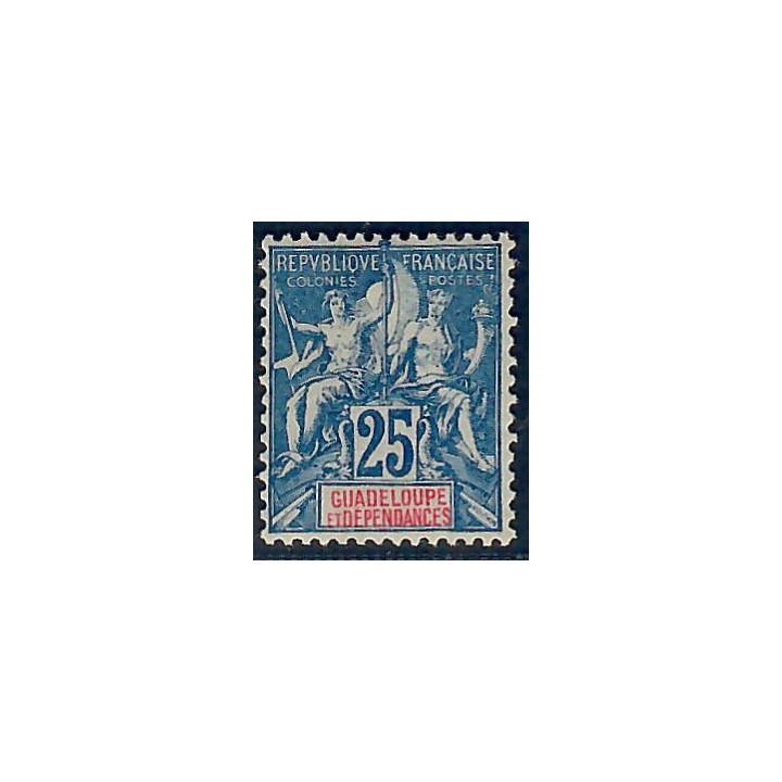 Lot A6780 - Guadeloupe - N°43 - Neuf * Qualité TB