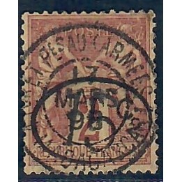 Lot A6785 - Madagascar - N°24 - Oblitéré Qualité TB
