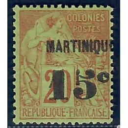 Lot A6799 - Martinique - N°16 - Neuf * Qualité TB