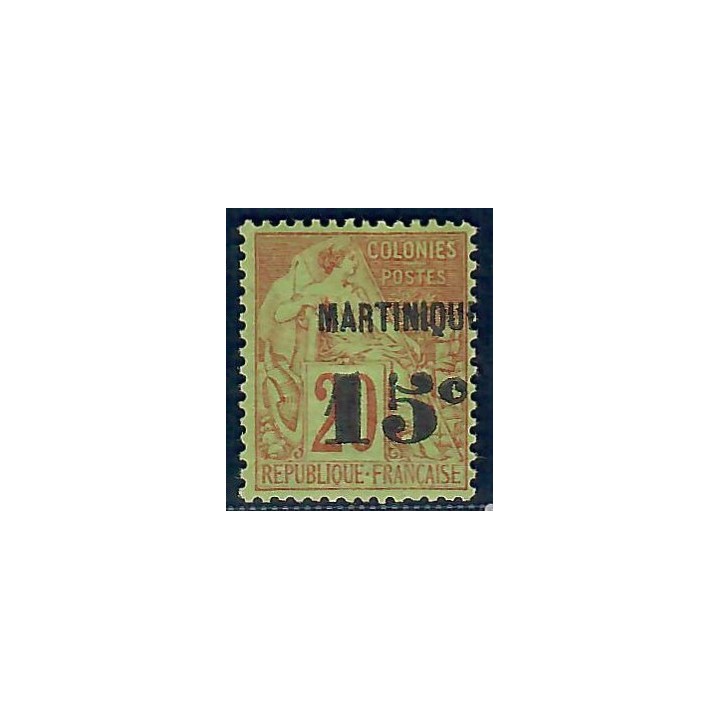 Lot A6799 - Martinique - N°16 - Neuf * Qualité TB