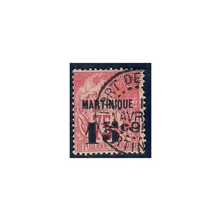 Lot A6800 - Martinique - N°18 - Oblitéré Qualité ST