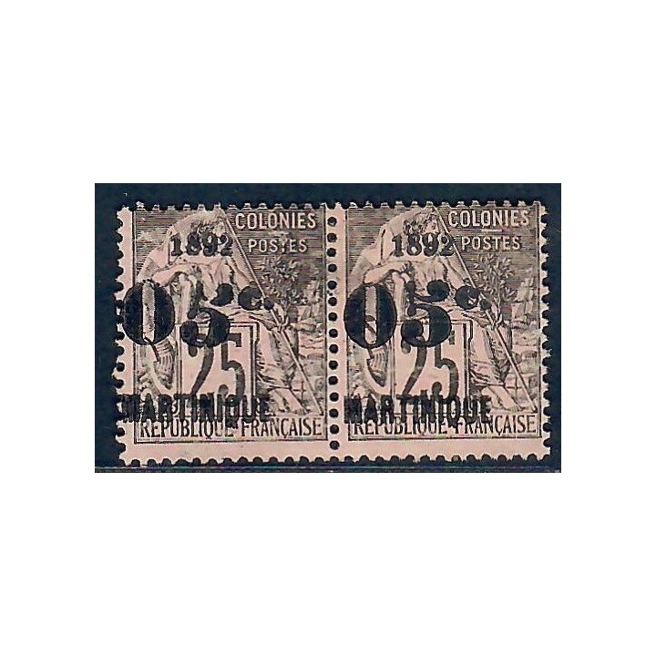 Lot A6801 - Martinique - N°27 - Neuf (*) sans gomme