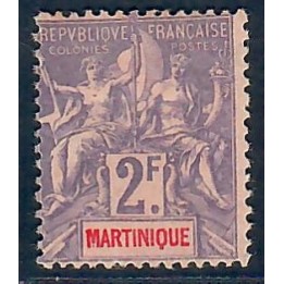 Lot A6802 - Martinique - N°50 - Neuf * Qualité TB