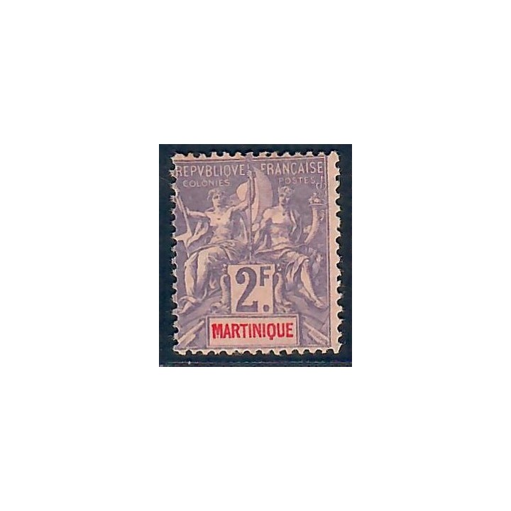 Lot A6802 - Martinique - N°50 - Neuf * Qualité TB