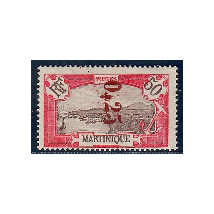 Lot A6806 - Martinique - N°109 - Neuf * Qualité TB