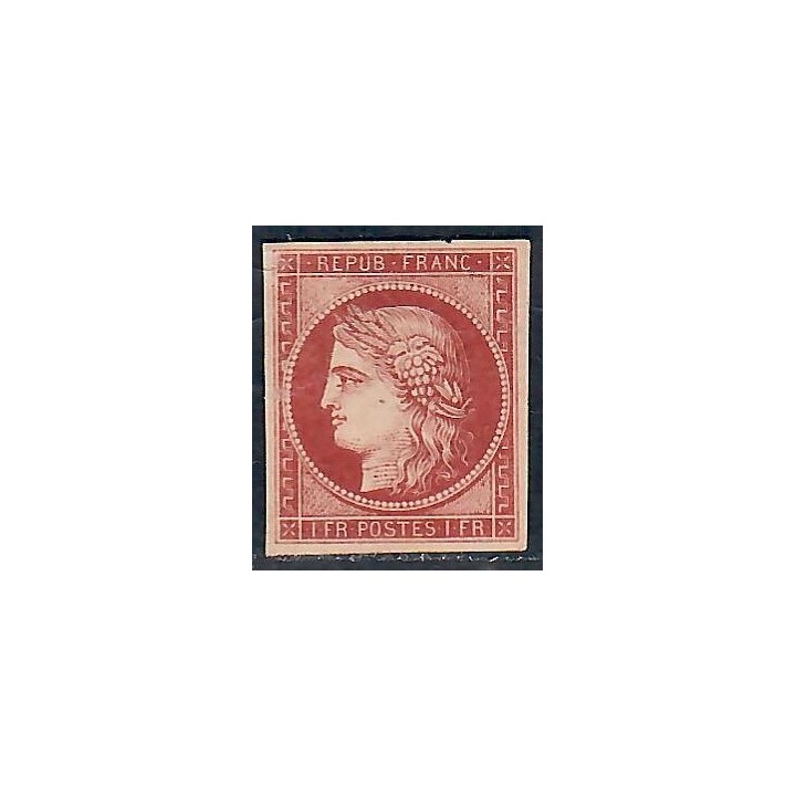 Lot C2758 - N°6A Classiques  Neuf (*) sans gomme