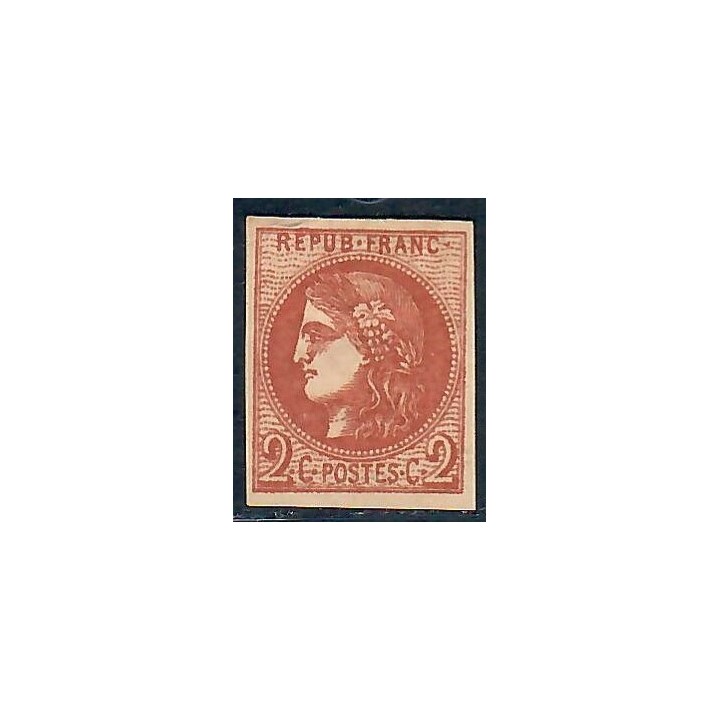 Lot C2794 - N°40B Classiques  Neuf * Qualité TB