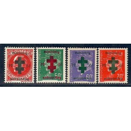 Lot A7044 - Libération Provins - N°12,16,18,22a *