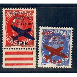 Lot A7059 - Libération Nice - N°13/14 *