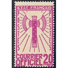 Lot A7027 - Service - N°15 Neuf ** Luxe