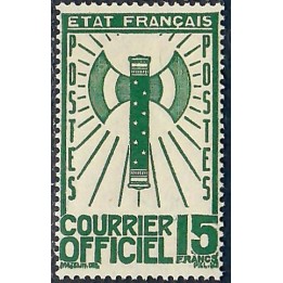 Lot A7026 - Service - N°14 Neuf ** Luxe