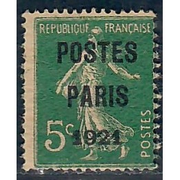 Lot A7018 - Préoblitéré - N°26 Neuf (*) sans gomme