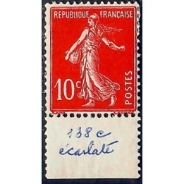 Lot A6952 - Poste - N°138c Neuf * Qualité TB