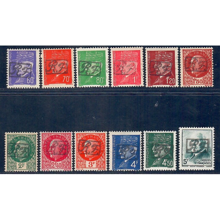 Lot A7117 - Libération Chouze s/ Loire - N°1/12 *