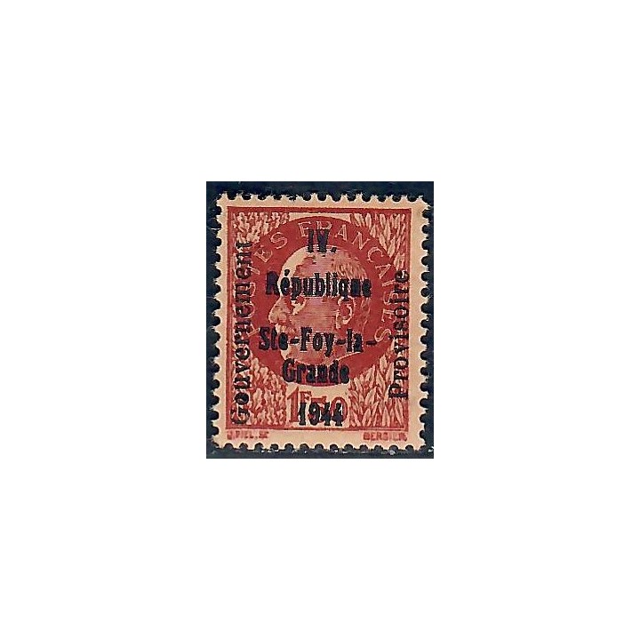 Lot A7127 - Libération Sainte Foy la Grande - N°1 **