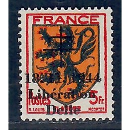 Lot A7159 - Libération Delle - N°25C **