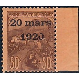 Lot A6886 - Monaco - N°41 Neuf ** Luxe