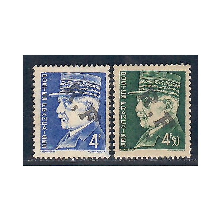 Lot A7385 - Libération Rochecorbon - N°38/39 Neuf * Qualité TB