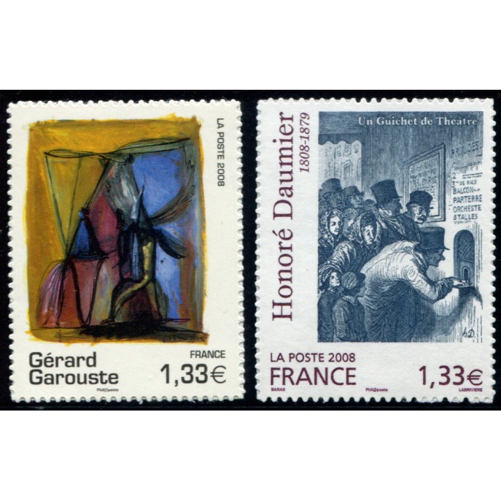 Lot A7325 - Poste Autoadhésif - N°222 et 224 Neuf ** Luxe