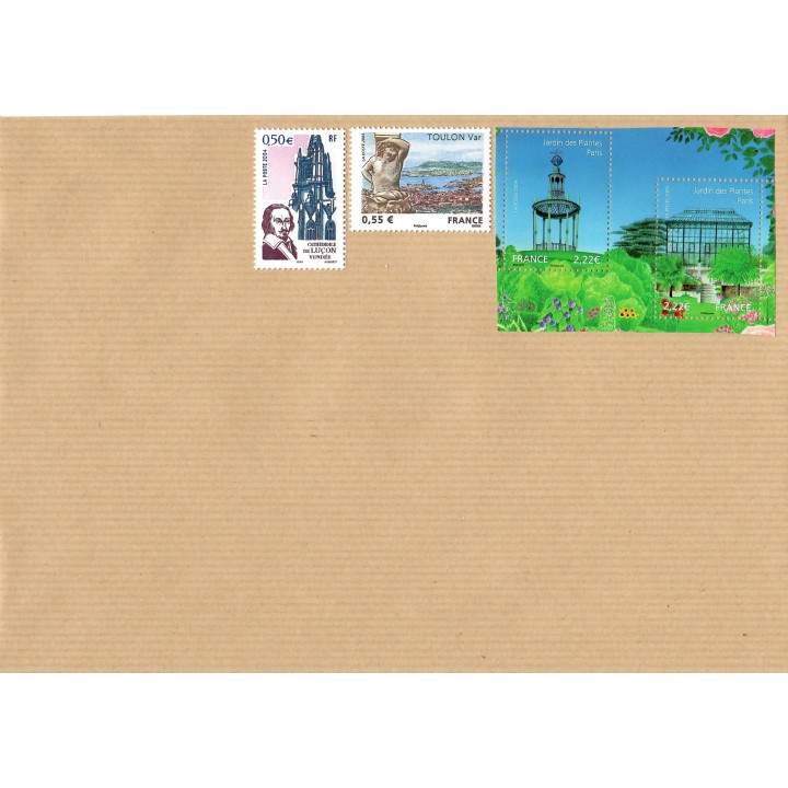Lot de faciale 100 timbres de 5,49€ (549€) Lettre 250g colissimo