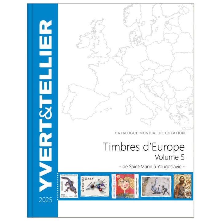 Catalogues Yvert et Tellier Europe - 2021 - De S à Y