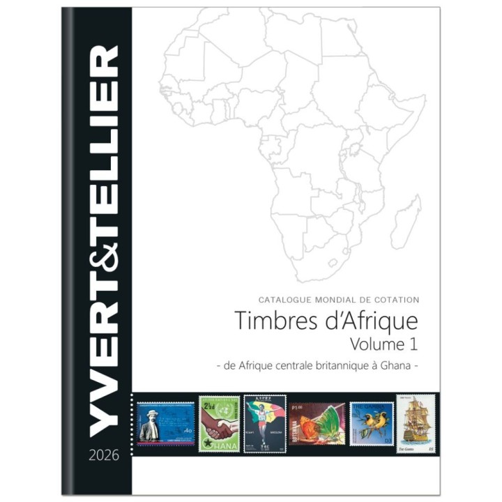 Catalogue de Cotation Afrique Vol.1 2018 - Yvert et Tellier