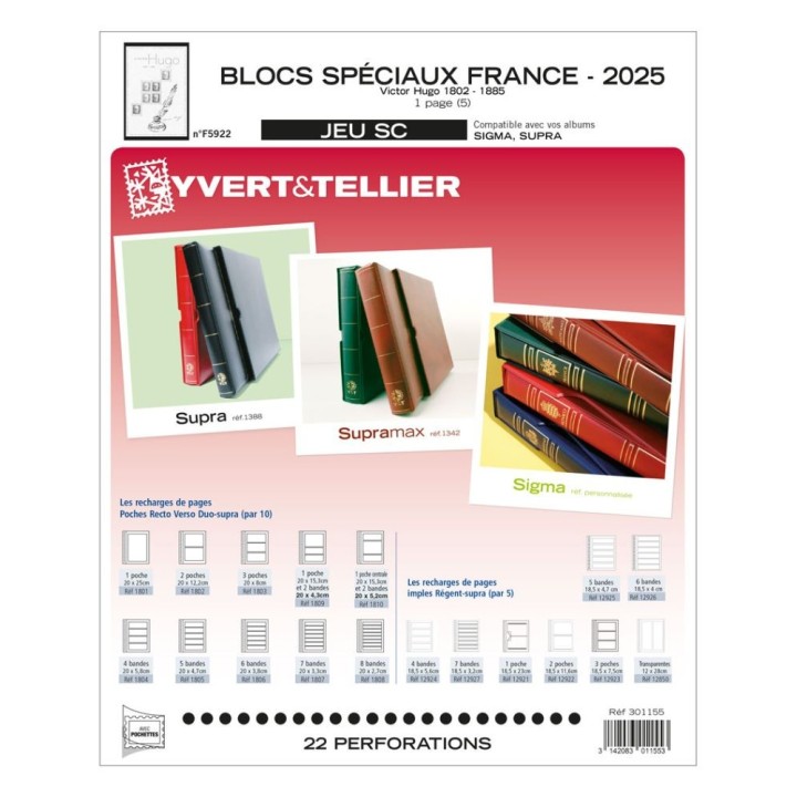 Jeux SC Pages et Blocs spéciaux