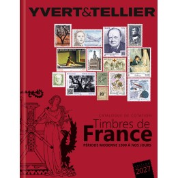 NOUVEAU - Catalogue de Cotation Timbres de France 2027