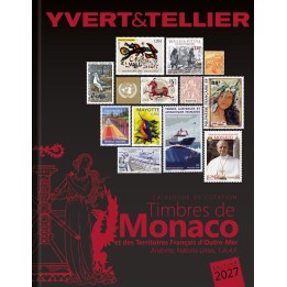 NOUVEAU - Catalogue de Cotation Timbres de Monaco et Outre-Mer 2027
