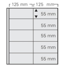 Feuilles "Garant" - Carnets - 5 Bandes - 55mm