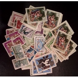 Lot de faciale 1000 timbres à 0,50Fr