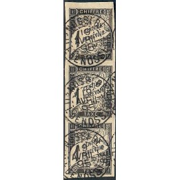 Lot A7740 - Nossi-Bé Taxe - N°1 - Oblitéré Qualité TB
