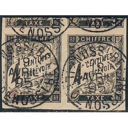 Lot A7742 - Nossi-Bé Taxe - N°4 - Oblitéré Qualité TB