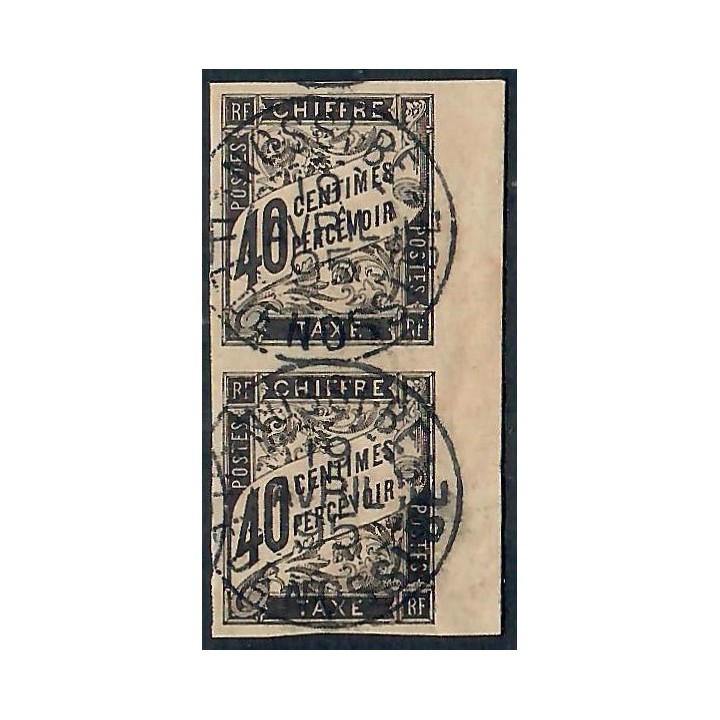 Lot A7749 - Nossi-Bé Taxe - N°10 - Oblitéré Qualité TB