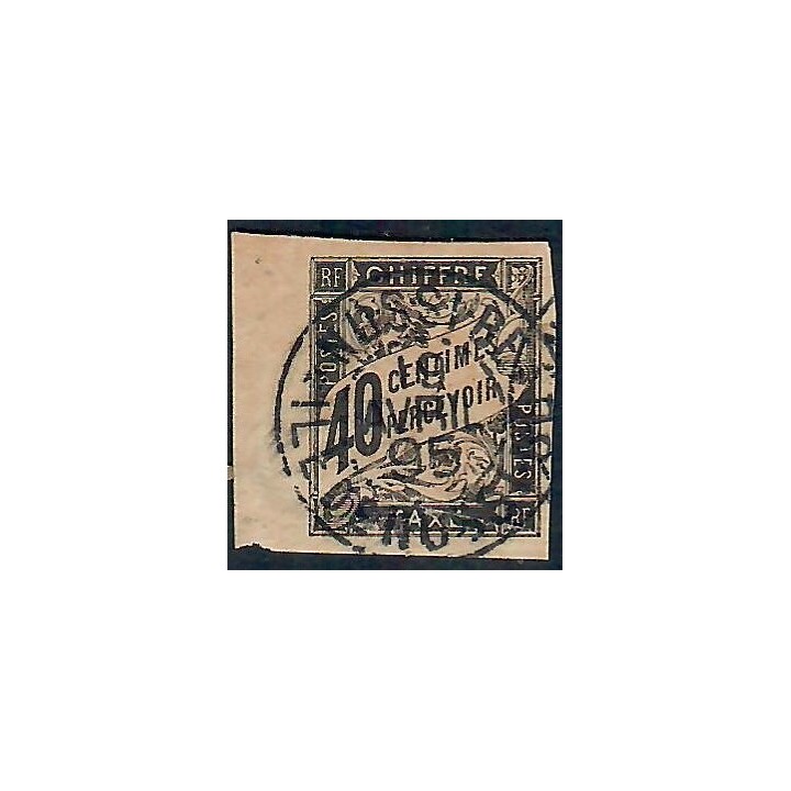 Lot A7750 - Nossi-Bé Taxe - N°10 - Oblitéré Qualité TB