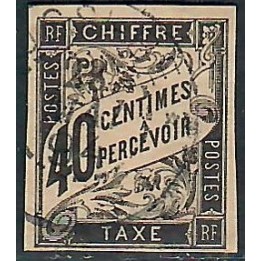 Lot A7752 - Nossi-Bé Taxe - N°10 - Oblitéré Qualité TB