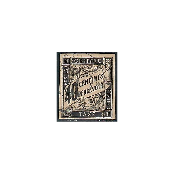Lot A7752 - Nossi-Bé Taxe - N°10 - Oblitéré Qualité TB
