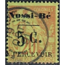 Lot A7778 - Nossi-Bé Taxe - N°7 - Oblitéré Qualité TB