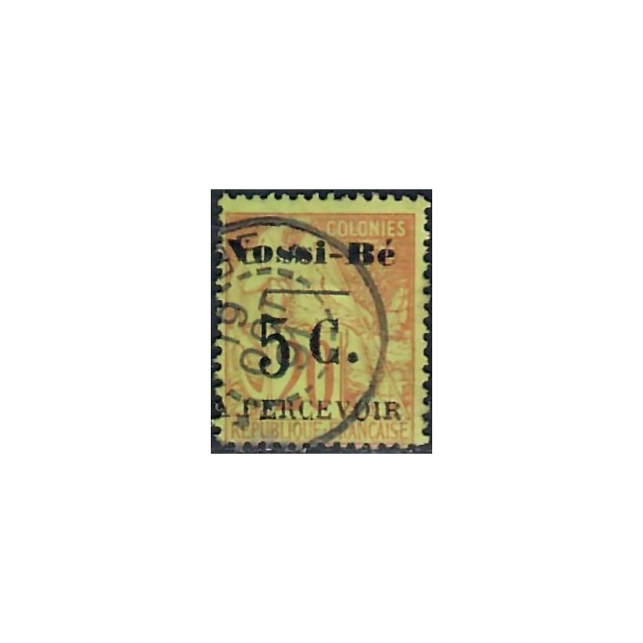 Lot A7778 - Nossi-Bé Taxe - N°7 - Oblitéré Qualité TB