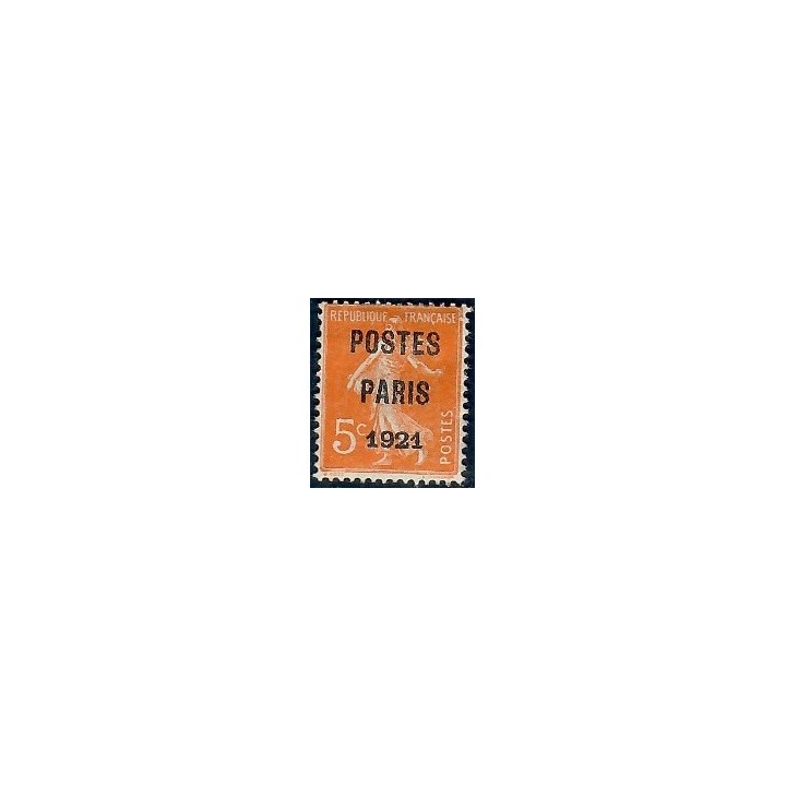 Lot A7525 - Préoblitérés - N°27 Neuf (*) sans gomme
