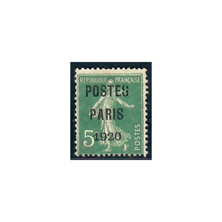 Lot A7660 - Préoblitérés - N°24 Neuf (*) sans gomme
