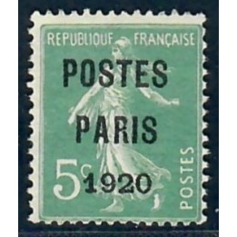 Lot A7661 - Préoblitérés - N°24 Neuf (*) sans gomme