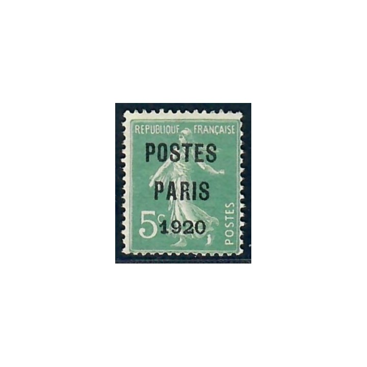 Lot A7661 - Préoblitérés - N°24 Neuf (*) sans gomme