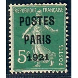 Lot A7663 - Préoblitérés - N°26 Neuf (*) sans gomme
