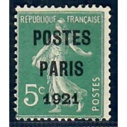 Lot A7664 - Préoblitérés - N°26 Neuf (*) sans gomme