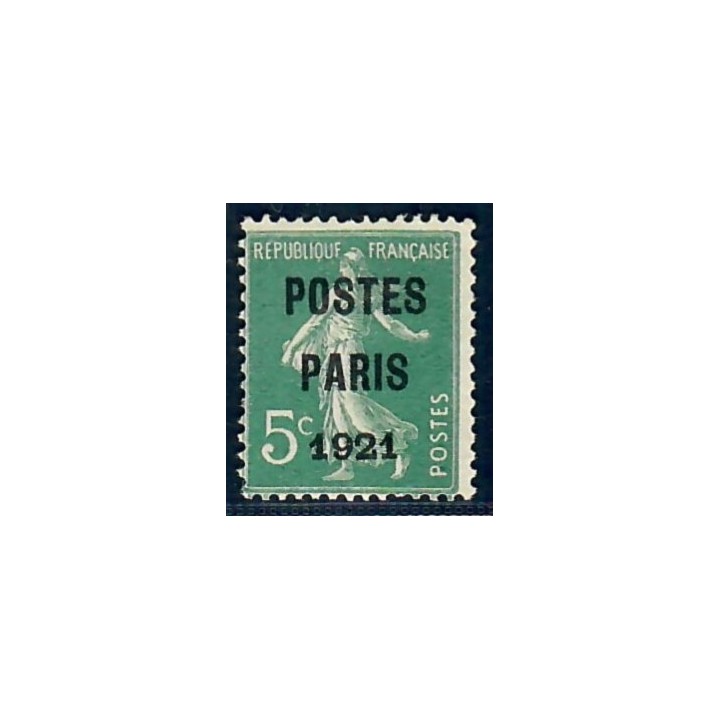 Lot A7664 - Préoblitérés - N°26 Neuf (*) sans gomme