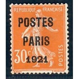 Lot A7668 - Préoblitérés - N°29 Neuf (*) sans gomme