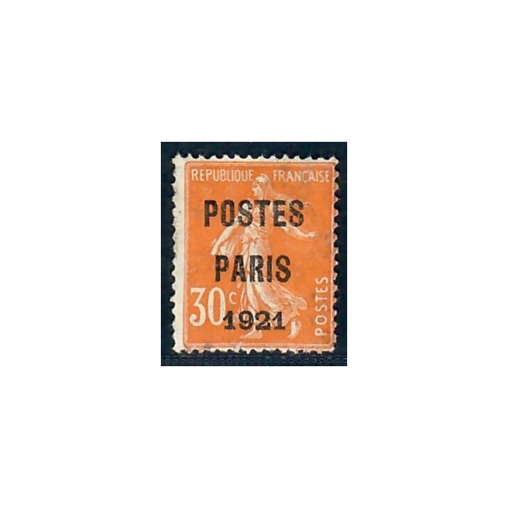 Lot A7669 - Préoblitérés - N°29 Neuf (*) sans gomme