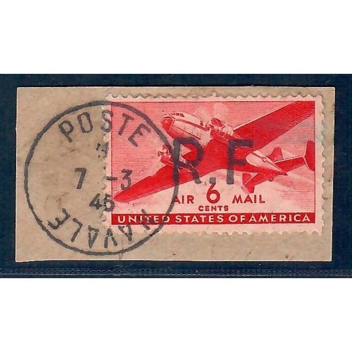 Lot A7697 - Poste aérienne militaire - N°32 Oblitéré Qualité TB