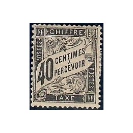 Lot A7527 - Taxe - N°19 Neuf * Qualité TB